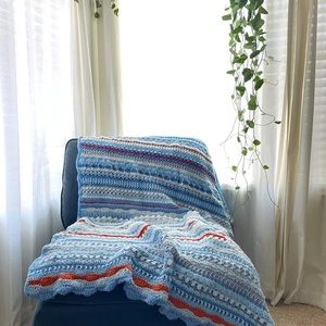 Handmade Crochet Throw Blanket
